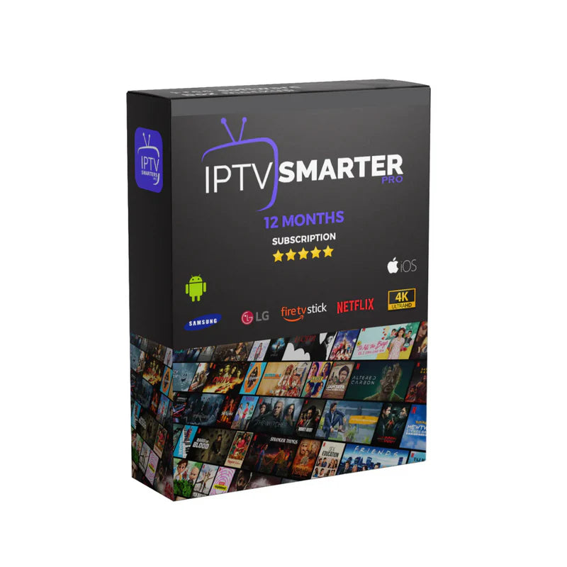 IPTV Smarters Pro Subscription – USA Channels (12 Months)