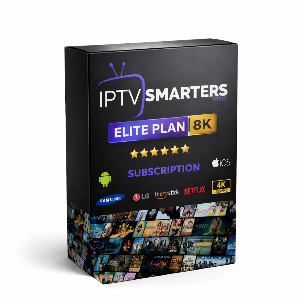  IPTV Smarters Pro subscription  4K
